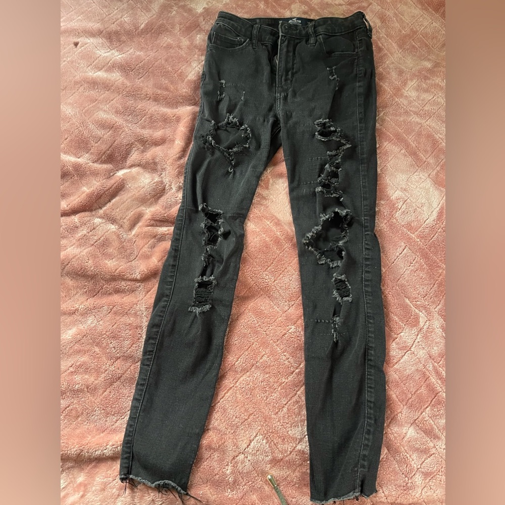 Hollister high rise supper skinny jeans